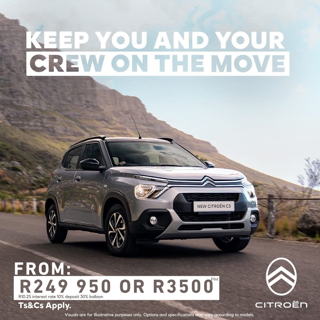 Citroën Aircross C3 image from Citroen Rustenburg